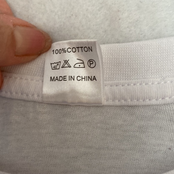 Land Of The Free Home Of The Brave White Short Sleeve Tee - Picture 6 of 7